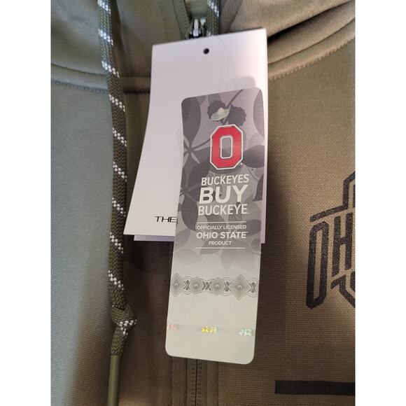 NWT Medium Nike The Ohio State Therma-Fit Zip up Hoodie - Picture 2 of 9